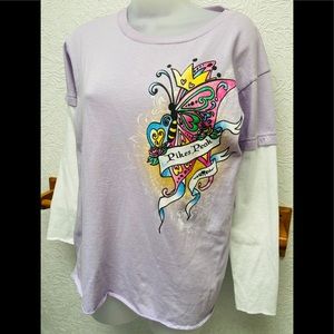 Pike’s Peak Colorado Lavender Butterfly Shirt